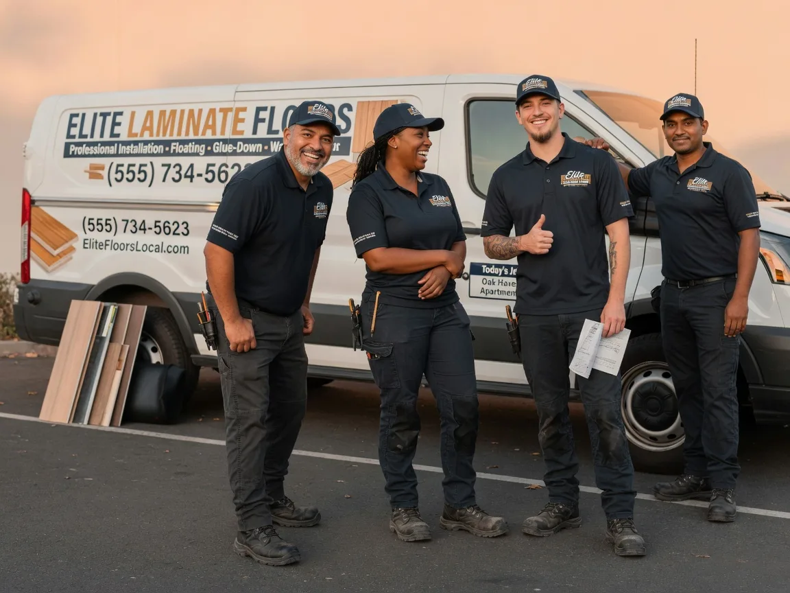 Laminate flooring installation company in Verona, VA